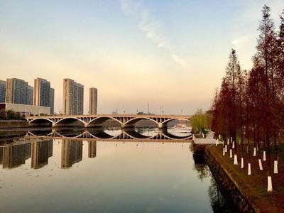 风景摄影:夕阳下的义乌江