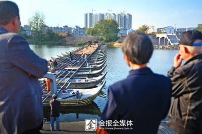 20艘船连起来横跨义乌江!佛堂这座两百多年历史的桥将再现!11月下旬通行
