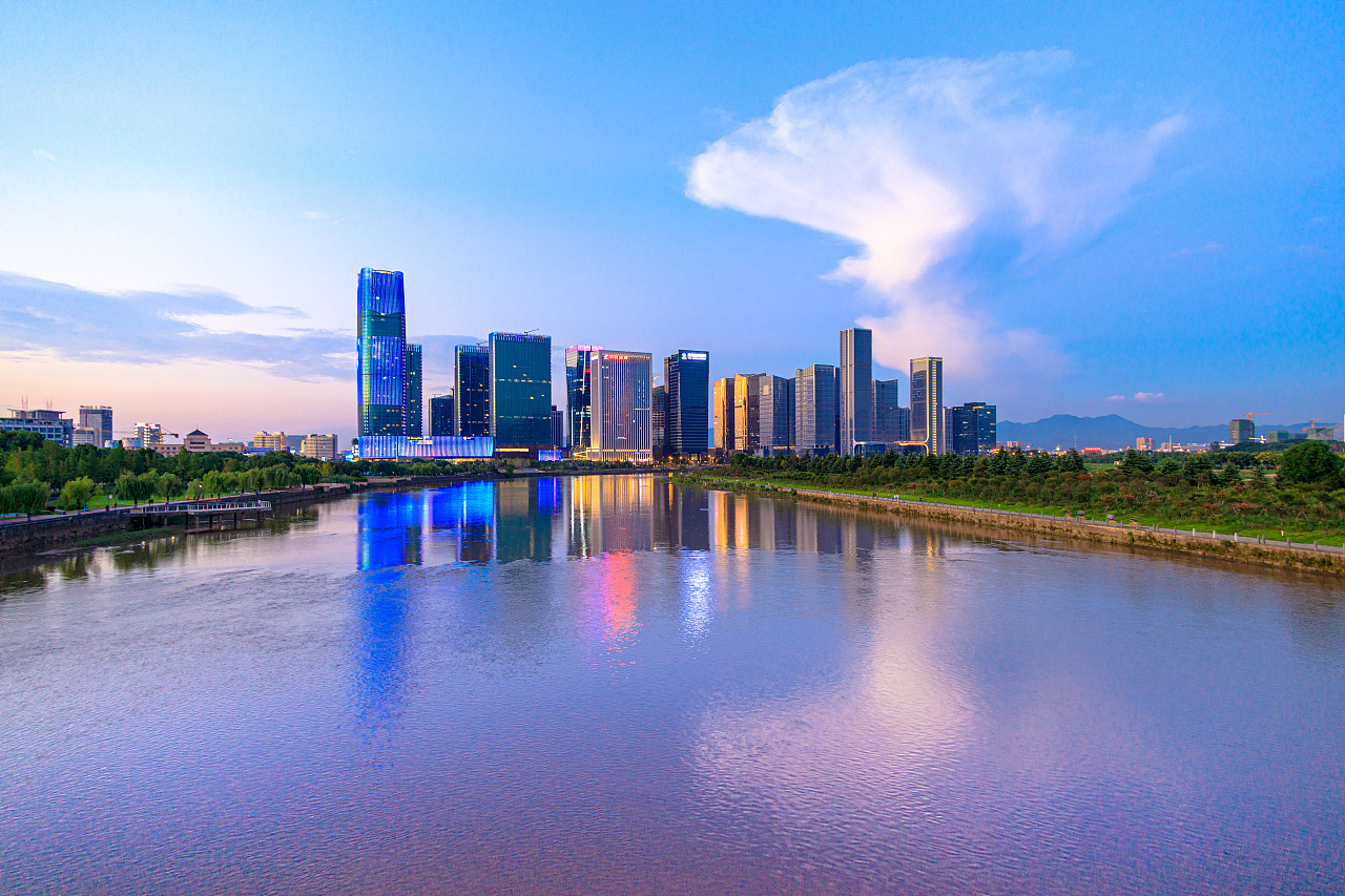 义乌夜景|摄影|风光摄影|无感男_原创作品-站酷(ZCOOL)